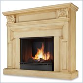 Real Flame Kristine Gel Fireplace in Antique White