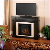 Real Flame Rutherford Electric Fireplace in Dark Walnut
