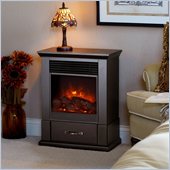 Real Flame Barrington Electric Fireplace in Dark Walnut