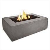 Real Flame Baltic Rectrangular Propane Fire Table in Glacier Grey