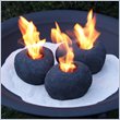 Real Flame Black Gel Fuel Fire Stones