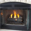 Real Flame 24 Inch Conversion Oak Log Set Gel Fuel Fireplace