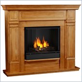 Real Flame Virginia Oak Gel Fuel Fireplace