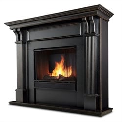 Real Flame Ashley Blackwash Fireplace