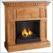 Real Flame Heritage Oak Gel Fuel Fireplace