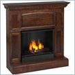 Real Flame Heritage Mahogany Gel Fuel Fireplace