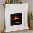 Real Flame Cambridge White Corner Fireplace