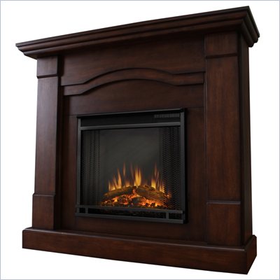 Real Flame Frisco Indoor Electric Fireplace in Espresso
