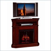 Classic Flame Glendale Cherry Corner TV Stand Fireplace