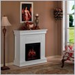 Classic Flame Phoenix Wall and Corner Electric Fireplace in White