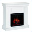 Classic Flame Phoenix Electric Fireplace in White