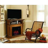 Classic Flame Corinth Fireplace in Premium Oak