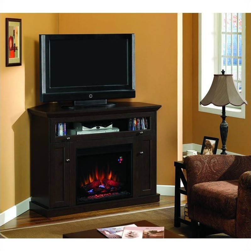 Classic Flame Windsor Electric Fireplace Engineered Oak Espresso 23DE9047-PE91