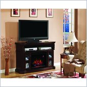 Classic Flame Aberdeen Fireplace in Cocoa Cherry