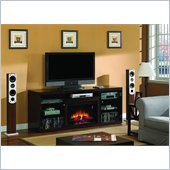 Classic Flame Alexander Fireplace in Midnight Cherry