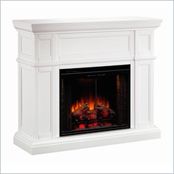Classic Flame Artesian Free Standing Electric Fireplace In White Picture