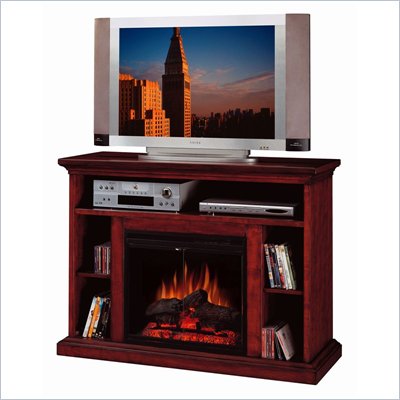 Classic Flame Beverly Electric Fireplace and TV Stand in Premium Cherry