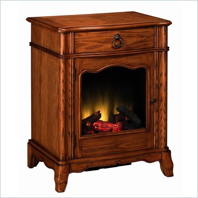 Classic Flame Jamestown Antique Oak Petit Foyer Electric Fireplace
