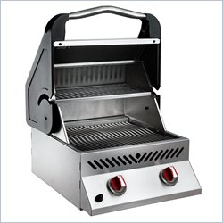 Napoleon Grills Sizzle Zone Built In Natural Gas Infrared Burner with Roll Top in Stainless Steel