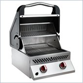 Napoleon Grills Sizzle Zone Built In Natural Gas Infrared Burner with Roll Top in Stainless Steel