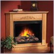 Napoleon Casaloma Traditional Flat Light Oak Electric Fireplace
