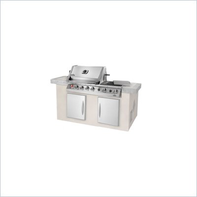 Napoleon Grills Prestige V 450 Series Built In 46 Inch Infrared Grill in Stainless Steel