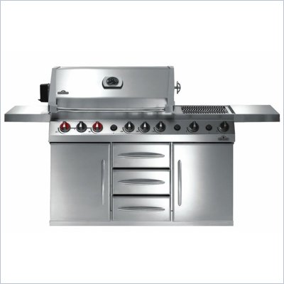 Napoleon Grills Prestige V 600 Series Infrared Grill in Stainless Steel