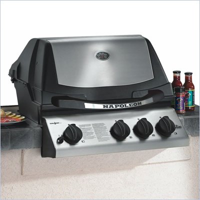 Napoleon Grills Ultra Chef 405 Series Stainless Steel Built-In 27 Inch Grill