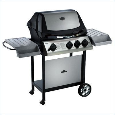Napoleon Grills Ultra Chef 405 Series Grill with Rear Burner in Black