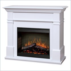 Dimplex Symphony Maestro Kenton Free Standing Electric Fireplace in White
