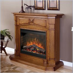Dimplex Symphony Ovation Notting Hill Free Standing Electric Fireplace in Oak