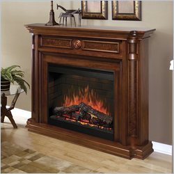 Dimplex Symphony Ovation Hartford Aged Cherry Free Standing Electric Fireplace