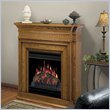 Dimplex Symphony Troy Electric Fireplace in Warm Oak