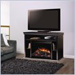 Dimplex Corry TV Stand with Electric Fireplace in Black