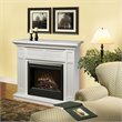 Dimplex Caprice Electric Fireplace in White