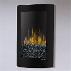 Dimplex Curved Recessed Wall Mount Electric Fireplace