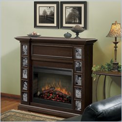 Dimplex Bradford Electric Fireplace in Burnished Walnut