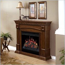 Dimplex 20 Inch Electric Fireplace in Burnished Walnut