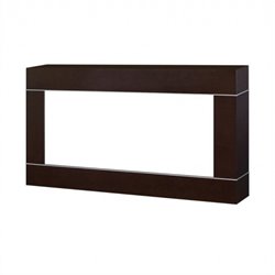 Dimplex Cohesion Wall Mount Surround in Burnished Walnut