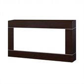 Dimplex Cohesion Wall Mount Surround in Burnished Walnut