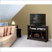 Dimplex Brookings Electric Fireplace Media Console in Espresso