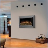 Dimplex Pelham Wall-Mount Electric Fireplace in Pewter Grey