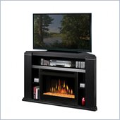 Dimplex Cloverdale Electric Fireplace Compact Console in Black