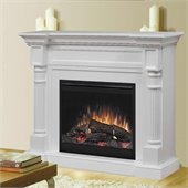 Dimplex Winston Mantel Electric Fireplace in White