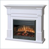 Dimplex Sussex Mantel Electric Fireplace in White