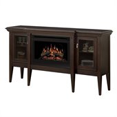 Dimplex Upton Electric Log Fireplace in Espresso