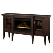 Dimplex Upton Electric Ember Fireplace in Espresso