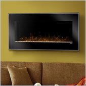 Dimplex Dusk Wall Mount Electric Fireplace in Black