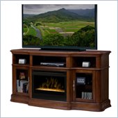 Dimplex Portobello Electric Fireplace Media Console in Walnut