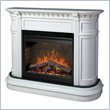 Dimplex Ovation Carlyle White Electric Fireplace